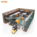 heavy duty iron mezzanine rack for warehouse storage